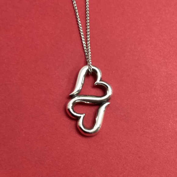 James Avery Silver Heart Pendant Necklace - Picture 3 of 6